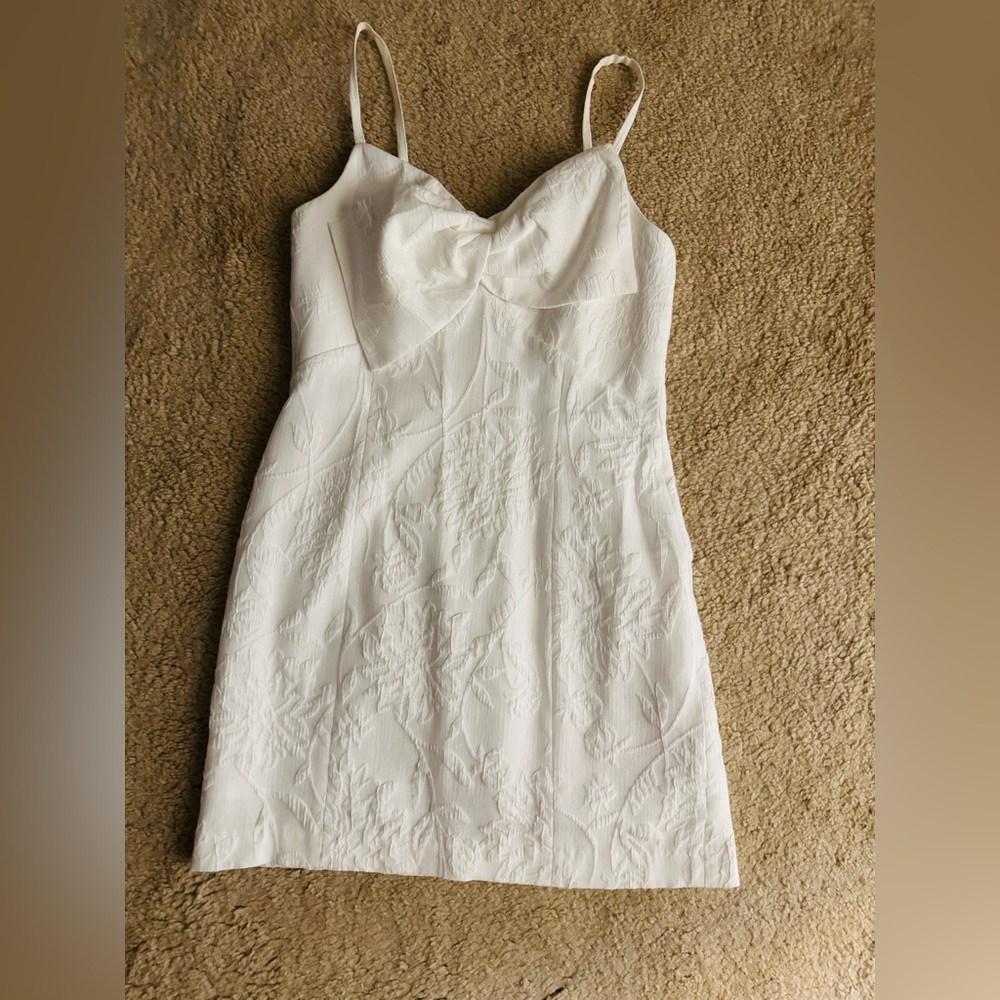 Lily Pulitzer Willalynn Stetch Bow Dress (worn once - like new)